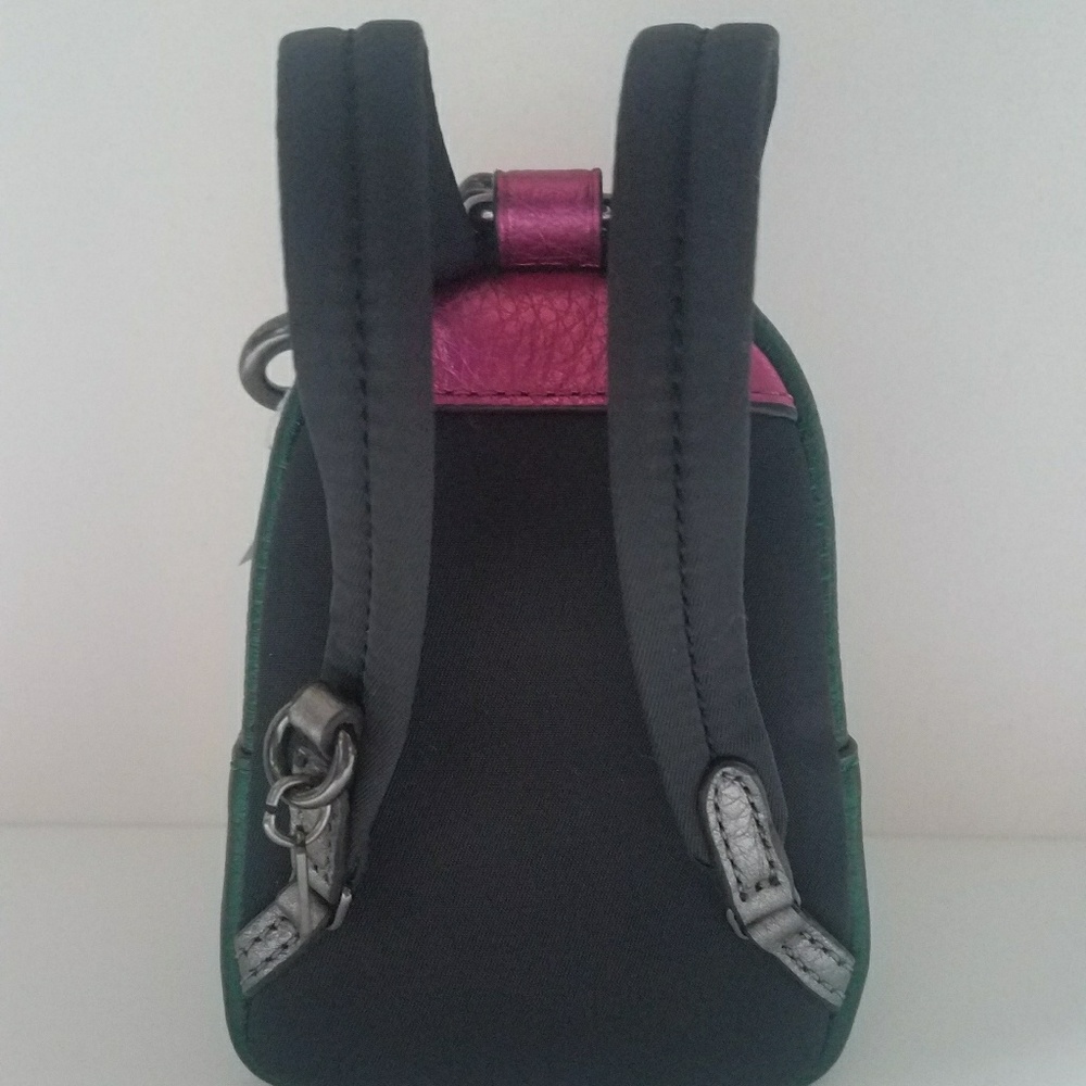 Coach/Leather Backpack Coin Purse - Picture 6 of 7